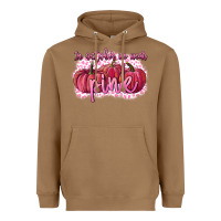 Toasted Coconut In October we wear pink Breast Cancer Heavyweight Hoodie - FaDigitalArtStudio