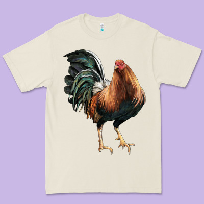 American Game Rooster Premium Tee Designed By Lillyallendesigns