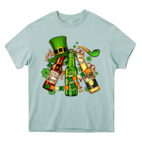 Arona st patrick's beers flags and hat Heavy Core Tee - AdoDesignShop
