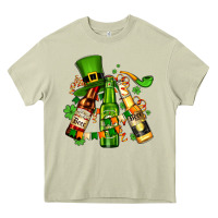 Mossy st patrick's beers flags and hat Heavy Core Tee - AdoDesignShop
