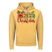 Vintage Mustard Deer Christmas reindeer Vintage Hoodie - NancyCooperArtShop