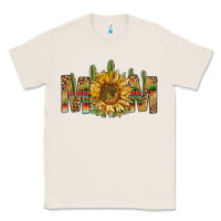 Natural Western Mom With Sunflower Classic Tee - BundleAndBundleShop