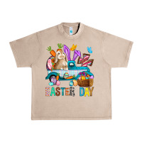 Easter Day With Truck Urban Heavy Tee | Teevron