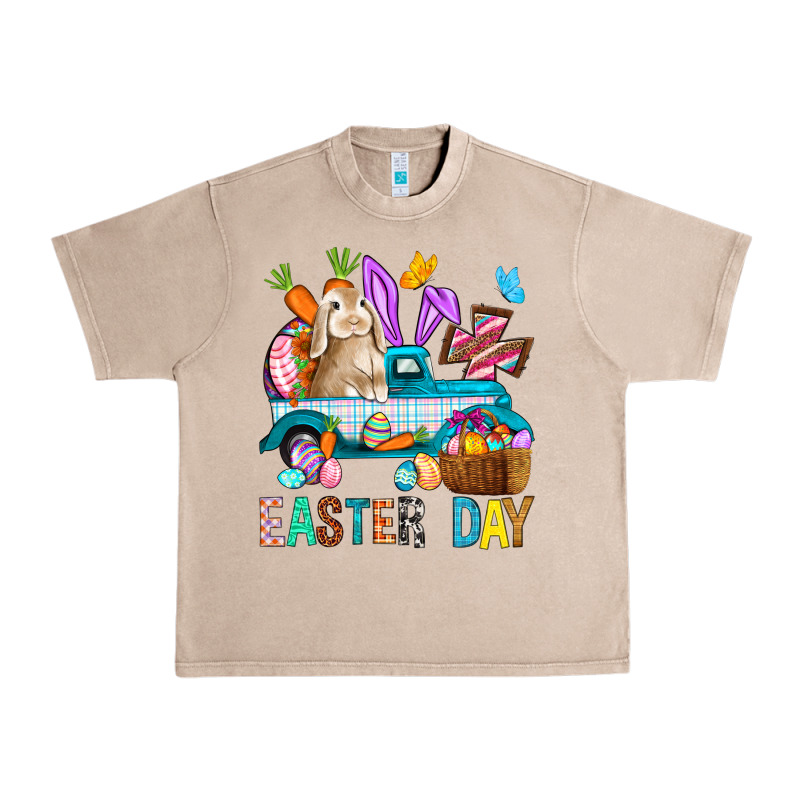 Easter Day With Truck Urban Heavy Tee by BundleAndBundleShop | Teevron
