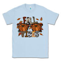 Dusty Blue fall vibes Classic Tee - SublimationCraftShop