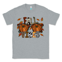 Heather Grey fall vibes Classic Tee - SublimationCraftShop