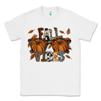 White fall vibes Classic Tee - SublimationCraftShop
