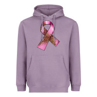 Lavender Breast Cancer ribbon Heavyweight Hoodie - FaDigitalArtStudio