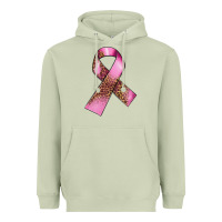 Matcha Breast Cancer ribbon Heavyweight Hoodie - FaDigitalArtStudio