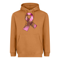 Meerkat Breast Cancer ribbon Heavyweight Hoodie - FaDigitalArtStudio