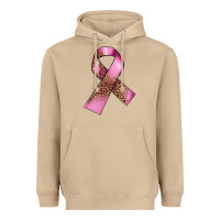 Mushroom Breast Cancer ribbon Heavyweight Hoodie - FaDigitalArtStudio