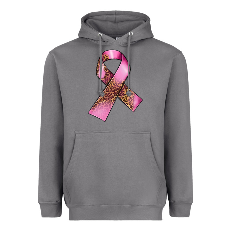 Breast Cancer Ribbon Heavyweight Hoodie by FaDigitalArtStudio | Teevron