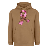 Toasted Coconut Breast Cancer ribbon Heavyweight Hoodie - FaDigitalArtStudio