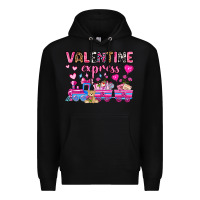 Black valentine express olivia Premium Hoodie - OliviaCreatesArt
