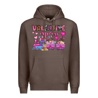 Coffee valentine express olivia Premium Hoodie - OliviaCreatesArt