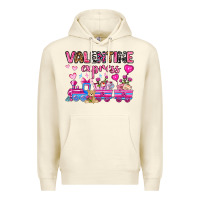 Sandshell valentine express olivia Premium Hoodie - OliviaCreatesArt