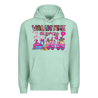 Seafoam valentine express olivia Premium Hoodie - OliviaCreatesArt