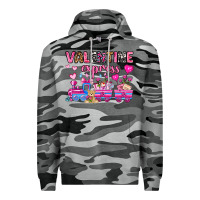 Slate Camo valentine express olivia Premium Hoodie - OliviaCreatesArt