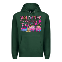 Sports Green valentine express olivia Premium Hoodie - OliviaCreatesArt