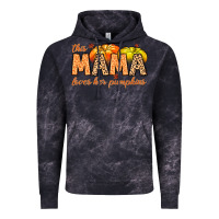Cloud Black this mama loves her pumpkins Vintage Hoodie - MaliasSmallBusiness
