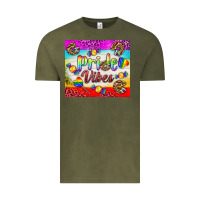 Vintage Olive Pride Vibes LGBTQ+ Tumbler Vintage Tee - BundleAndBundleShop