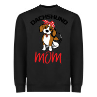 Black Dachshund Mom Heavyweight Sweatshirt - Bettercallsaul