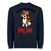 Navy Dachshund Mom Heavyweight Sweatshirt - Bettercallsaul