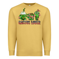 Cactus Lover Cactus Coffee Cups Premium Sweatshirt | Teevron