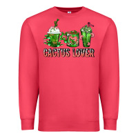 Cardinal Cactus Lover Cactus Coffee Cups Premium Sweatshirt - FaDigitalArtStudio