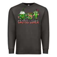 Smoke Cactus Lover Cactus Coffee Cups Premium Sweatshirt - FaDigitalArtStudio
