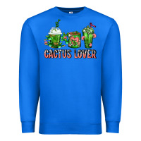 True Royal Cactus Lover Cactus Coffee Cups Premium Sweatshirt - FaDigitalArtStudio