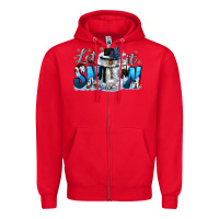 Red let it snow Zipper Hoodie - CowGirlArtShop