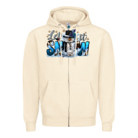 Let It Snow Zipper Hoodie | Teevron
