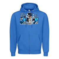 True Royal let it snow Zipper Hoodie - CowGirlArtShop