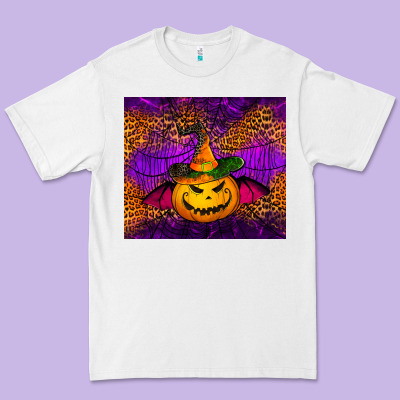Halloween Jack O'lantern Tumbler Premium Tee Designed By Jasminsmagicworld