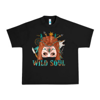 Black Western İndian Wild Soul With Braid Hair Woman Urban Heavy Tee - BundleAndBundleShop
