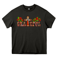 Asphalt grateful guadalupe cross Heavy Core Tee - BarkalooDesign