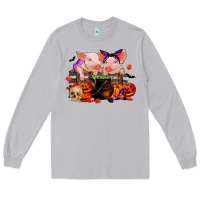 Moon Dust halloween pigs Long Sleeve Tee - RanaPortraitStore