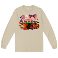 Halloween Pigs Long Sleeve Tee | Teevron