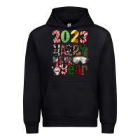 Black 2023 Happy New Year Urban Hoodie - CowhideDigitalArt