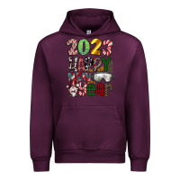Mauve Wine 2023 Happy New Year Urban Hoodie - CowhideDigitalArt