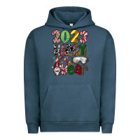 Pigment Midnight Navy 2023 Happy New Year Urban Hoodie - CowhideDigitalArt