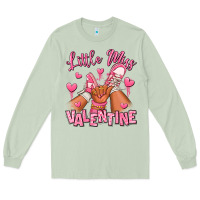 Matcha little miss valentine afro kid sneakers Long Sleeve Tee - RanaPortraitStore