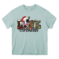 Arona love Christmas cow Heavy Core Tee - Jasminsmagicworld