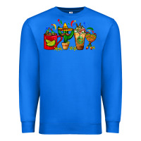 True Royal Mexico Coffee Cups With Cactus Sombrero And Maraca Premium Sweatshirt - FaDigitalArtStudio