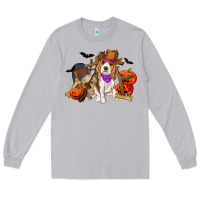 Moon Dust Halloween beagle dog Long Sleeve Tee - RanaPortraitStore