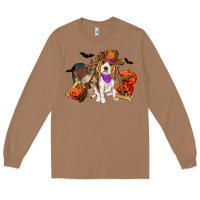 Toasted Coconut Halloween beagle dog Long Sleeve Tee - RanaPortraitStore