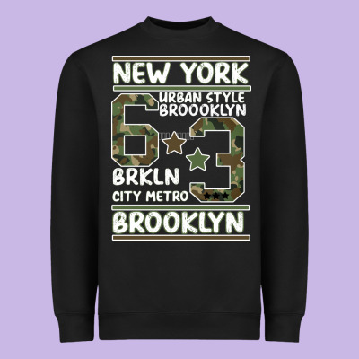 Newyork Brooklyn Heavyweight Sweatshirt Designed By Bettercallsaul