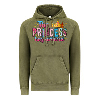 Vintage Olive The Princess Has Arrived Vintage Hoodie - MaliasSmallBusiness