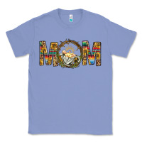 Colony Blue Western Mom With Baby Jesus Classic Tee - BundleAndBundleShop